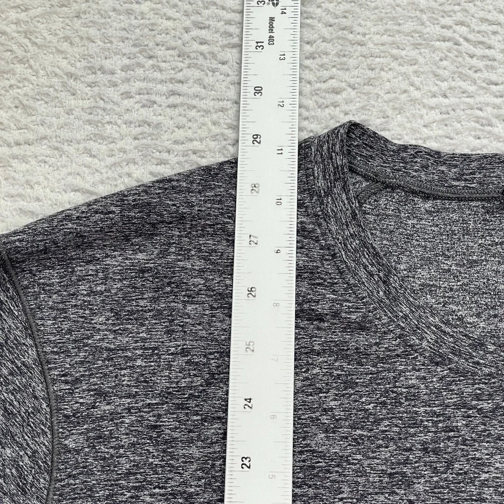 Lululemon Athletic Shirt Men's Size XL Gray Crew Neck Long Sleeve LM3ANASZ40418 - Picture 3 of 7